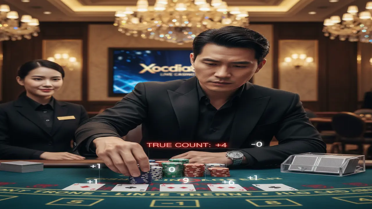 Hạ gục nhà cái Blackjack bằng mẹo đếm bài Xocdia88