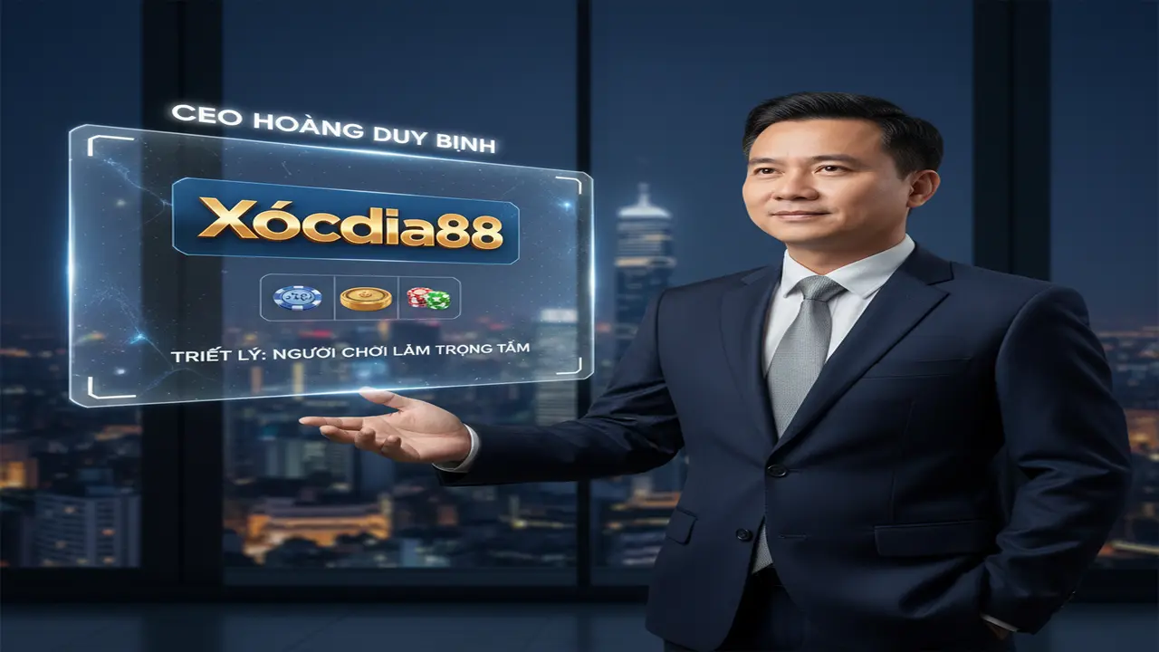 CEO Hoàng Duy Bình Xocdia88