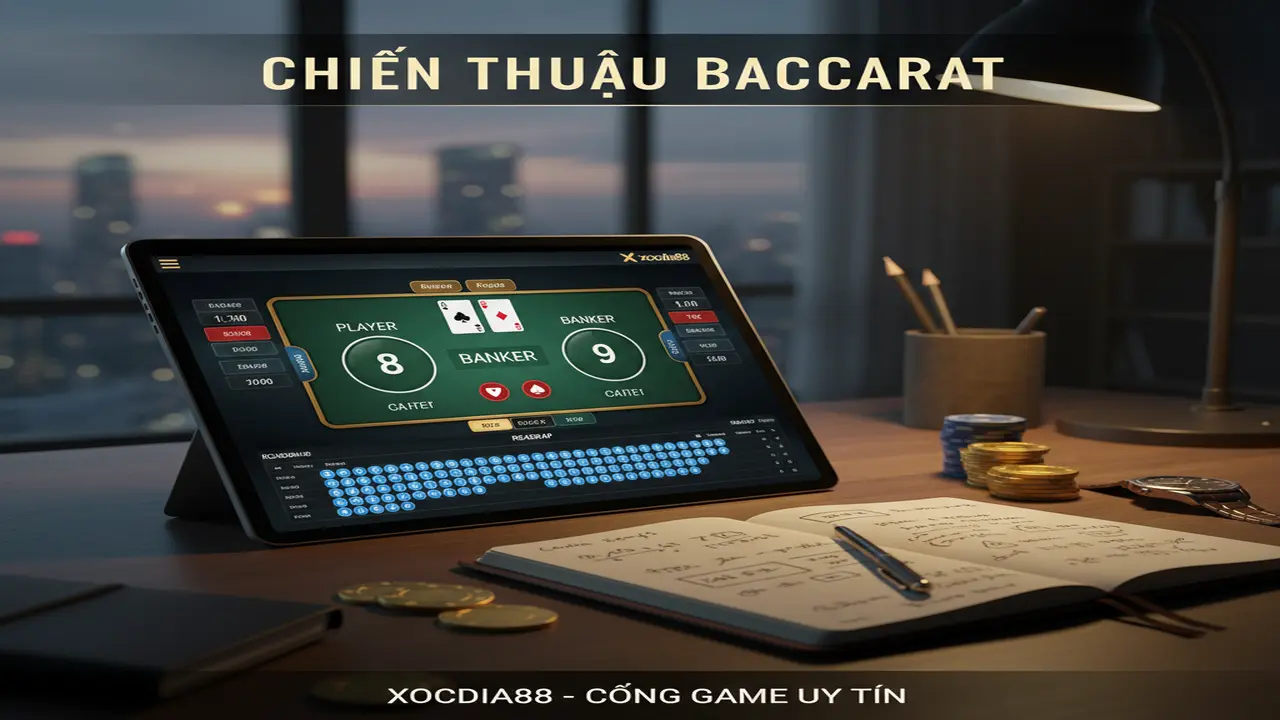 Chiến thuật Baccarat bất bại mọi sòng bài Xocdia88