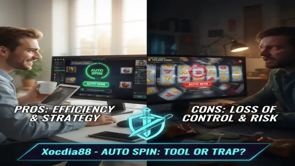 Sự thật về tính năng Auto Spin khi quay hũ Xocdia88