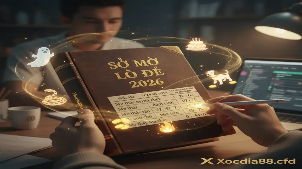 Giải mã sổ mơ lô đề 2026 chính xác nhất Xocdia88