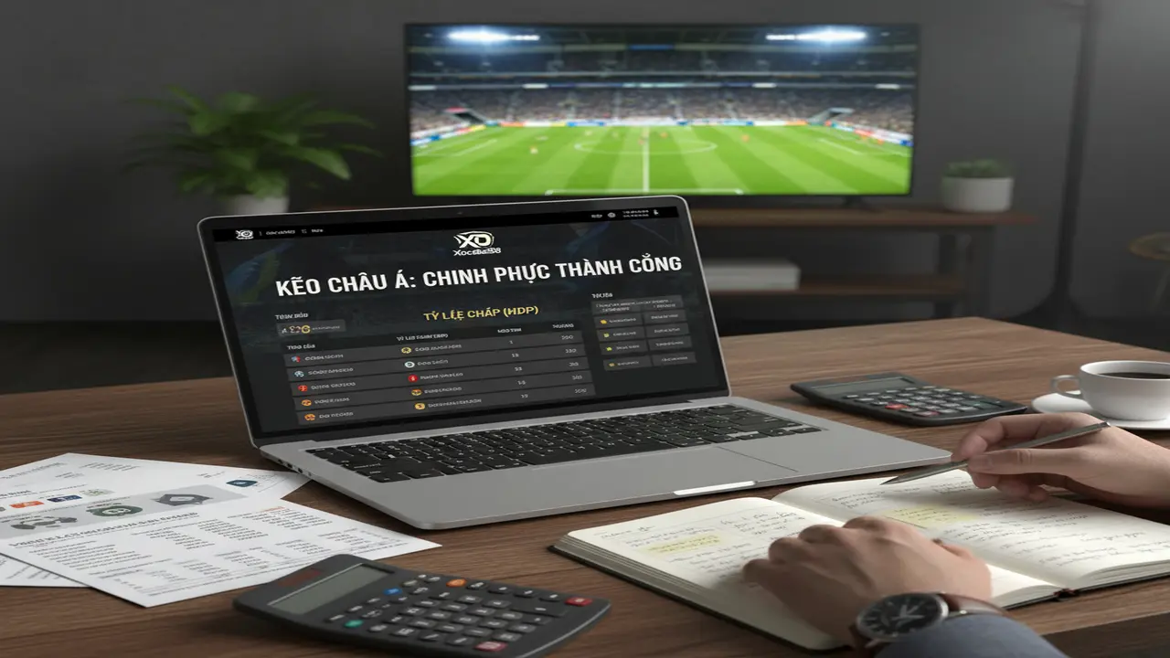 Kinh nghiệm cược kèo Châu Á từ cao thủ Xocdia88