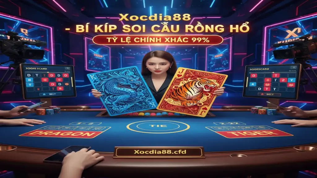 Bí kíp soi cầu Rồng Hổ chính xác 99% Xocdia88