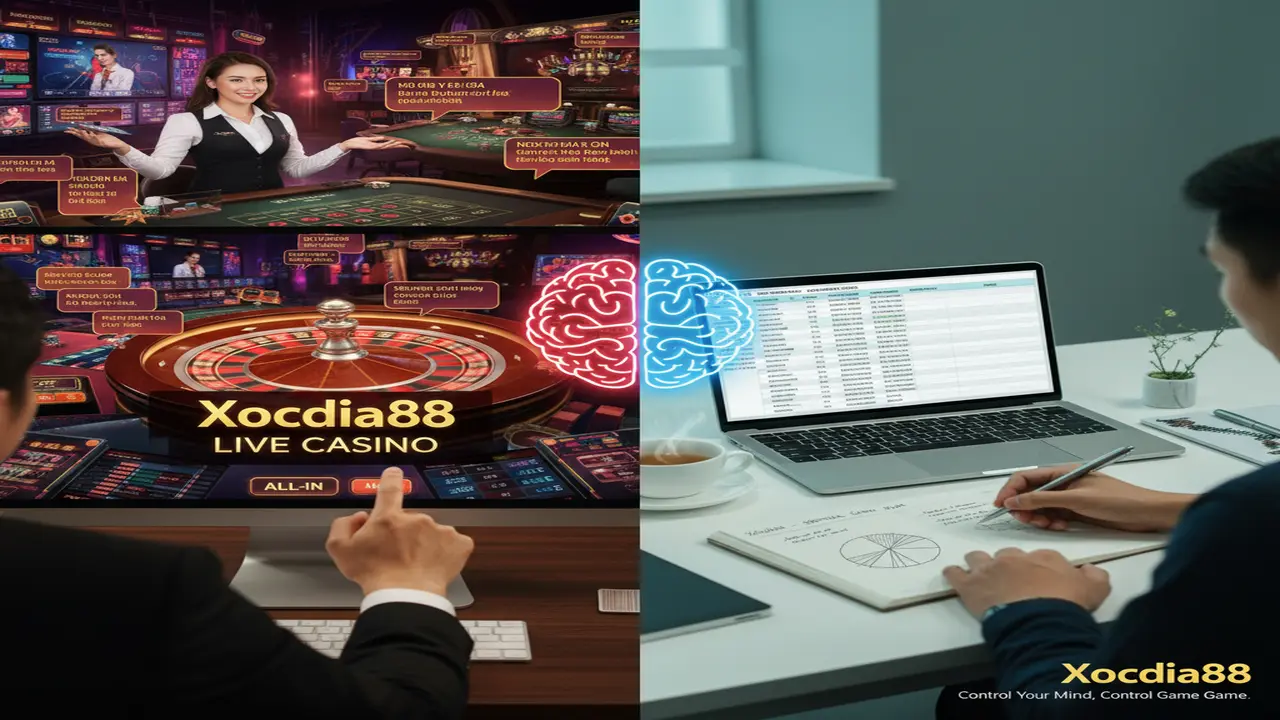Giữ cái đầu lạnh khi chơi Live Casino Xocdia88