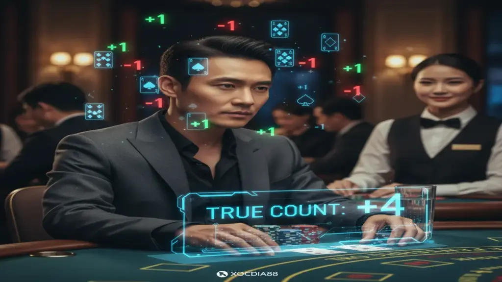 Tính bài Blackjack trong 3 giây như máy Xocdia88