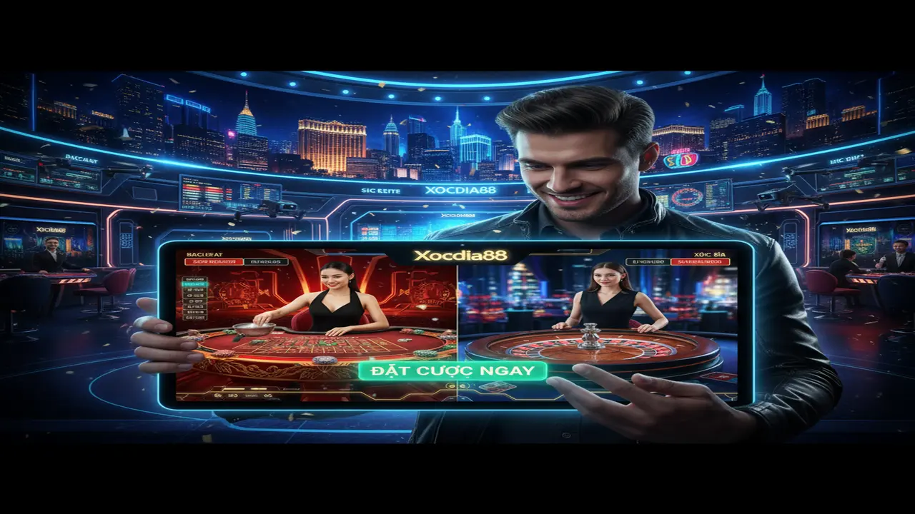 Live Casino: Trải nghiệm sòng bài thật Xocdia88